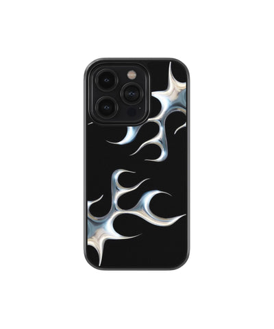 Wavy Y2k Premium Glass Phone Case