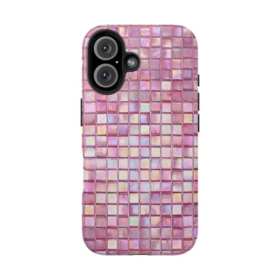 Blush Mosaic Tough Case