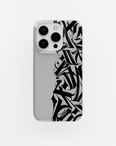 Alphabet Clear Silicone Case