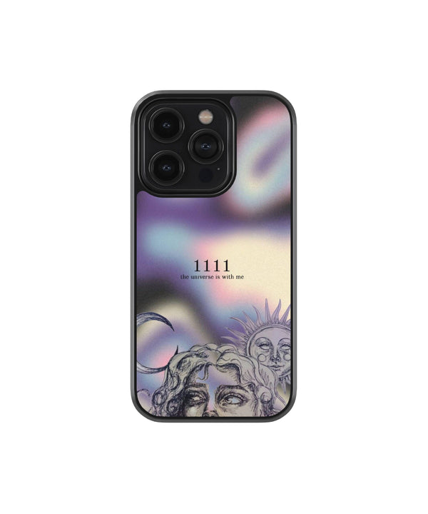 1111 Trust The Universe Premium Glass Phone Case