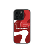 Charles Leclerc Abstract Premium Glass Phone Cases