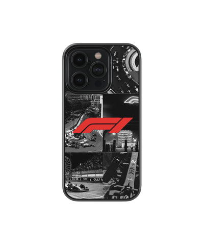 F1 Lane Spotify Premium Glass Phone Cases