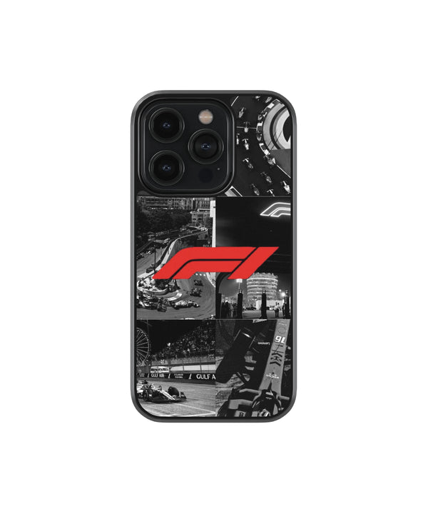 F1 Lane Spotify Premium Glass Phone Cases