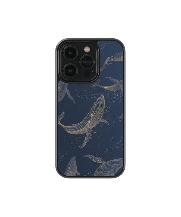 Blue Whale Premium Glass Phone Cases