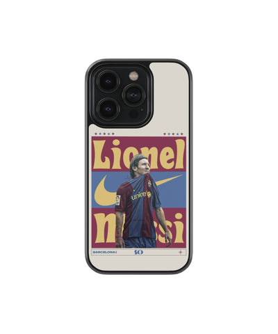 Messi Premium Glass Phone Case