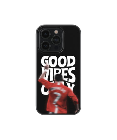 Good Vibes Only Premium Glass Phone Case