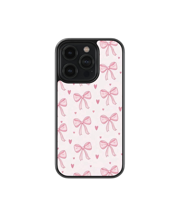Pinteresty Bow 9 Premium Glass Phone Case