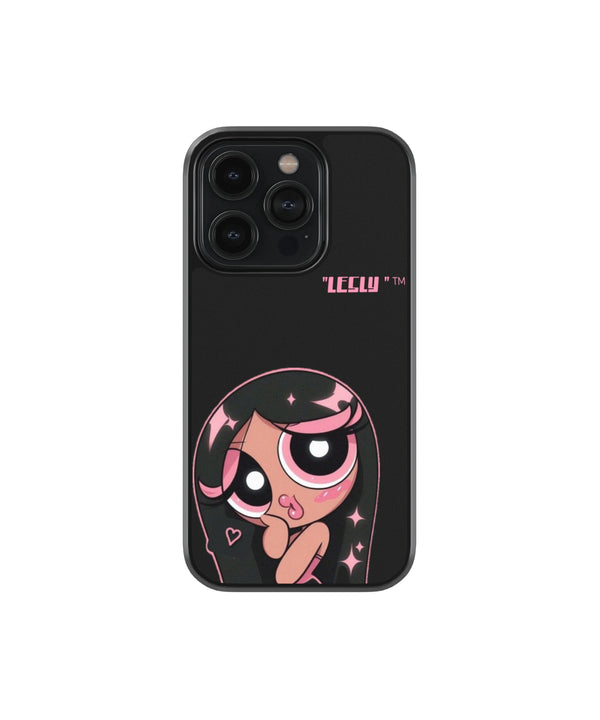 Lesly Premium Glass Phone Case.