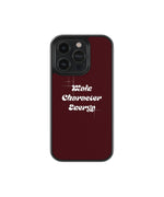 Main Character Energy 2 Premium Glass Phone Case