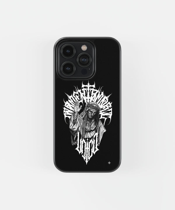Holy Christ Blessing Premium Glass Phone Case