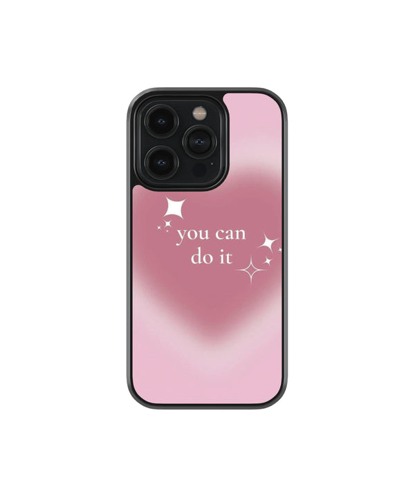 You Can Do It Premium Glass Phone Cases