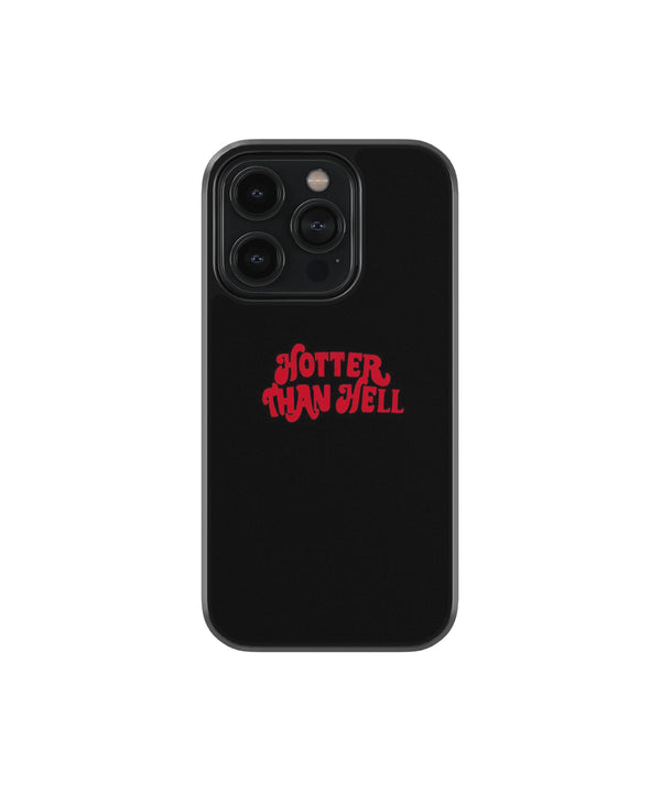 Hotter Then Hell Premium Glass Phone Case