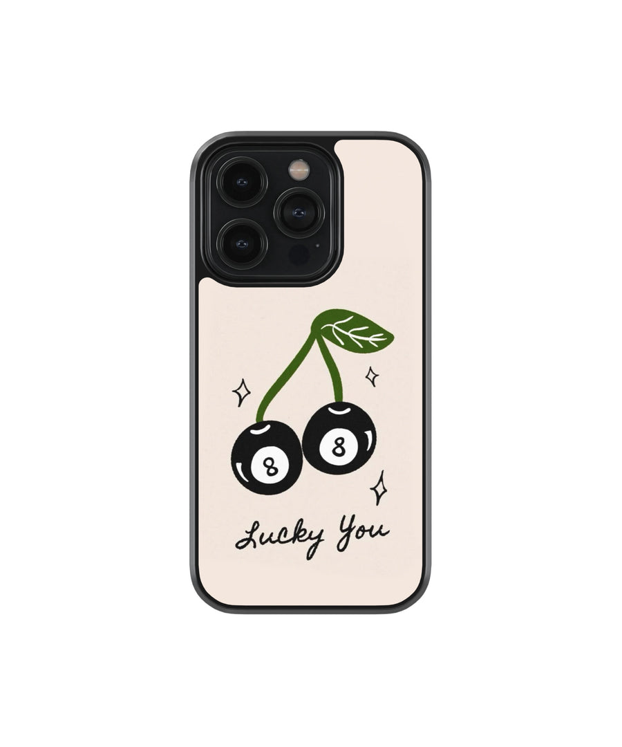 Lucky You Premium Glass Phone Case