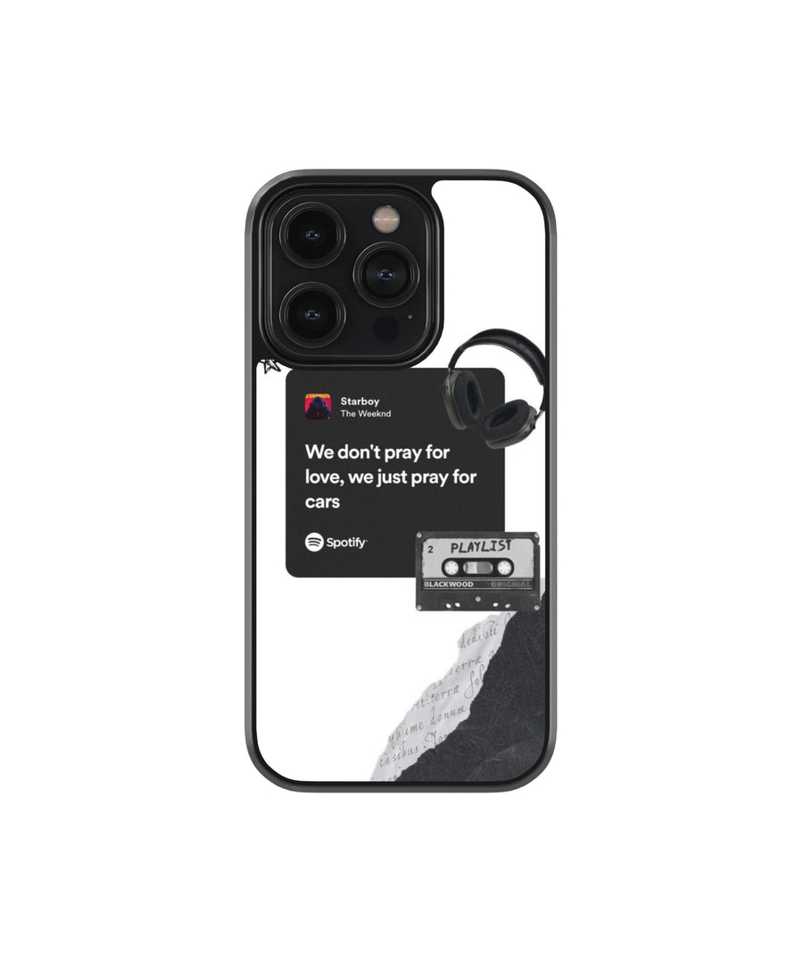 We Don't Pray For girls Premium Glass Phone Cases