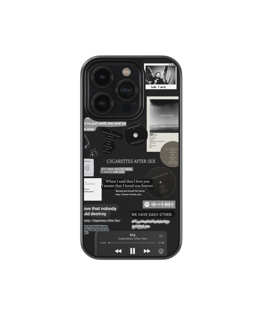 Cigrate After Sex Spotify Glass Phone Cases