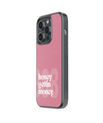 Honey Getting Money Premium Glass Phone Case