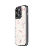 Ribbon And Bow Premium Glass Phone Case