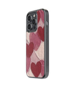 Red Heart Aesthetic Premium Glass Phone Cases