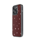 Red Heart Minimal Premium Glass Phone Case