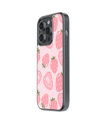 Strawberry Premium Glass Phone Cases