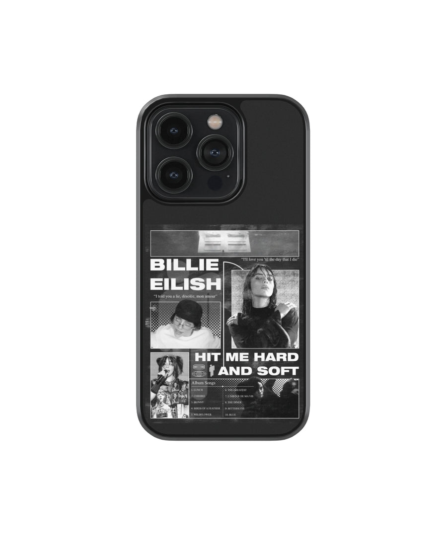 Billie Eilish Hit Me Hard And Soft Premium Glass Phone Case