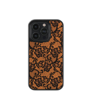 Ember Lace Premium Glass Phone Case
