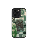 Grunge Tape Premium Glass Phone Case
