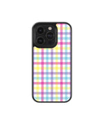 Candy Plaid Premium Glass Phone Case