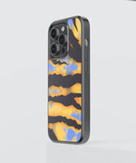 Neon Tiger Premium Glass Phone Case