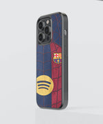 Barcelona Spider-Man Kit Premium Glass Phone Case