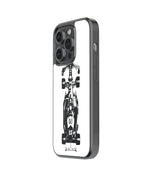 F1 Race Car Sketch Premium Glass Phone Case