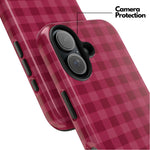 Berry Plaid Tough Case