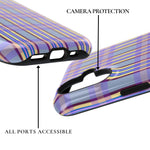 Lilac Tartan Tough Case