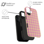 Lemonade Plaid Tough Case