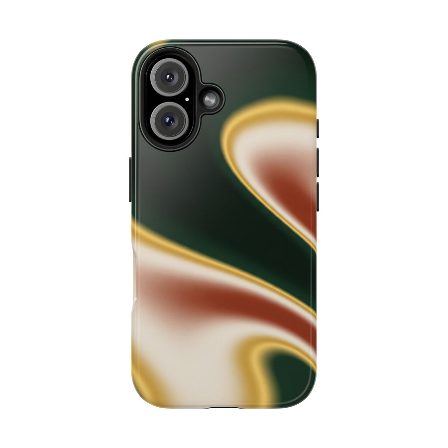 Emerald Swirl Tough Case