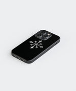 Obsidian Cross Premium Glass Phone Case
