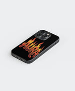 Aura Flames Premium Glass Phone Case