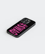Pink Glitter #SWAG Premium Glass Phone Case