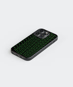 Break The Pattern Matrix Premium Glass Phone Case