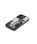 Vintage Cowboy Sketch Premium Glass Phone Case