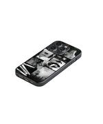 Tupac Newspaper Collage Premium Glass Phone Case
