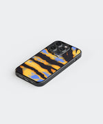 Neon Tiger Premium Glass Phone Case