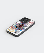 Doodle Hero Premium Glass Phone Case