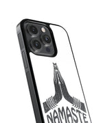 Namaste Bitches Premium Glass Phone Case