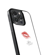 Sabrina Carpenter Kiss Premium Glass Phone Case