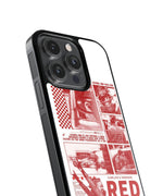 Charles Leclerc Red Premium Glass Phone Cases