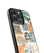 Beach Asthetics Premium Glass Phone Cases