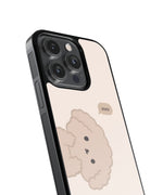 Dog With XOXO Premium Glass Phone Cases