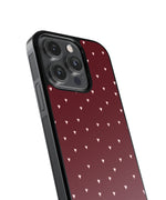 Red Heart Minimal Premium Glass Phone Cases