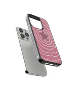 Pink Star Minimalist Premium Glass Phone Cases